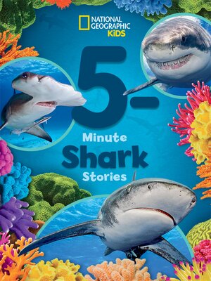 cover image of National Geographic Kids 5-Minute Shark Stories